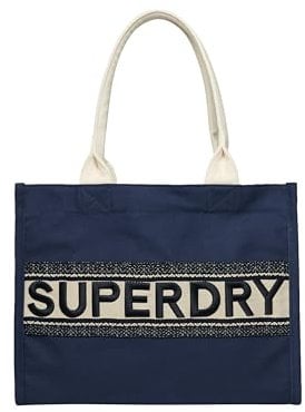 Superdry Damen Luxe Tragetasche Tief Marineblau 1SIZE