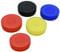 LUCKGONI Lot de 5 gobelets pliables en plastique compact réutilisable de qualité alimentaire avec couvercles