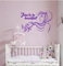 Autocollant mural pour salon de coiffure, papier peint mural pour chambre à coucher, violet clair, 28 cm x 39 cm