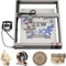 Creality 22W Laser Graviermaschine, Laser Cutter Lasergravur Maschine mit Air Assist, 25000mm/min Geschwindigkeit, Vormontierter Lasergravierer für Holz, Metall, Acryl, Leder