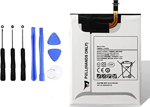 EB-BT280ABE - Batteria di ricambio per tablet Samsung Galaxy Tab A 7 SM-T280, SM-T285, SM-T285YD, SM-T285M, SM-T287, GH43-04588A, EB-BT280ABA, 3,8 V, 4000 mAh, 15,2 Wh
