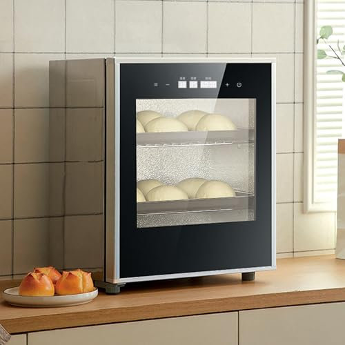 Teiggärbox mit Heizung | Elektrischer Gärschrank 40L 260W | Mit Deckel & Temperaturregelung | Für Sauerteigstarter, Brotteig & Reiswein | Perfekt für Backstube Zuhause | 20-50℃ Präzisionskontrolle