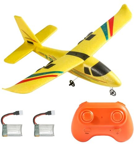 Fictory Remote Control Plane for Kids & Adults, Easy DIY Assembly, Durable EPP, Beginner Friendly, Affordable Model Aircraft Fun
