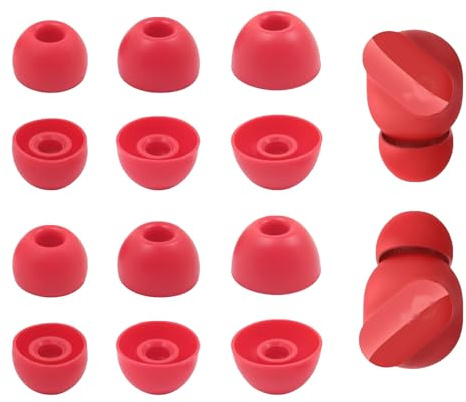 UOWGA Cuscinetti auricolari di ricambio in silicone per cuffie Beats Fit Pro/Studio Buds/Studio Buds+, S/M/L, 3 misure, 6 paia di auricolari, adatti alla custodia di ricarica, tappi per le orecchie