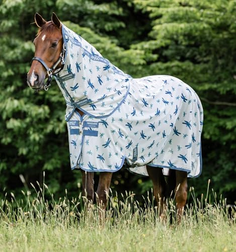 Horseware Irland Libelle Amigo Bug Rug Plus mit abnehmbarem Nackenbezug Libelle 78