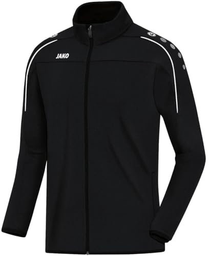 JAKO Classico Trainingsjacke Kids schwarzweiss, 128 Kinder