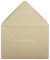 50 DIN C6 Briefumschläge Kraftpapier Ökopapier Umweltpapier aus Graspapier - 11,4 x 16,2 cm - 120 g/m² - Nassklebung Umschläge ohne Fenster - Glüxx-Agent