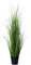 mucplants Dekogras im Topf - Künstlich & Naturgetreu - Höhe 95cm - Grasbüschel Ziergras Ufergras Kunstgras Grasbusch Schilfgras (Höhe: 95cm)