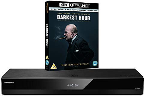 Panasonic DP-UB820 MULTIREGION Bundle with Darkest Hour Ultra HD 4K Blu-ray Disc