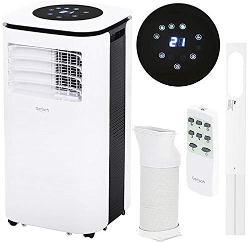 Gerlach GL 7923 Klimatisator, 9000 BTU, 3 in 1 Klimagerät, Gebläse, Klimaanlage, Lufttrockner, Luftkühler, LED-Anzeige, Kühlfläche bis zu 25 m²