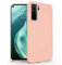 N NEWTOP Cover Compatibile con Huawei P40 Lite 5G, Custodia TPU Soft Gel Silicone Ultra Slim Sottile Flessibile Case Posteriore Protettiva (Rosa)
