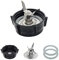 Kuntorie Oster Blender Replacement Parts, 4-Point Blade & Jar Base, Black, SD494