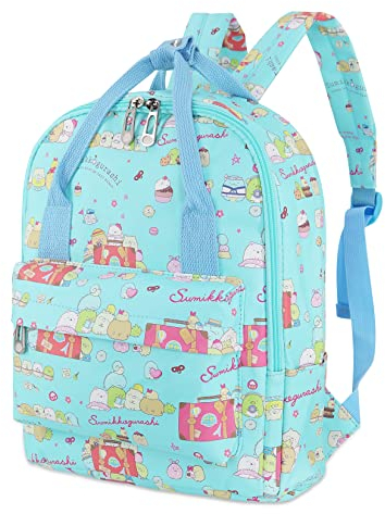 Roffatide Anime Sumikko Gurashi Print Backpack Cute White Bear Teens Girls Casual School Bag