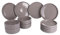 Gourmet Grey Tellerservice 12-teilig aus Steingut, 4-Sitzer