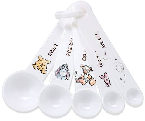 Disney Winnie the Pooh Measuring Spoons - Adorable Winnie the Pooh Measuring Spoons for Kitchen
