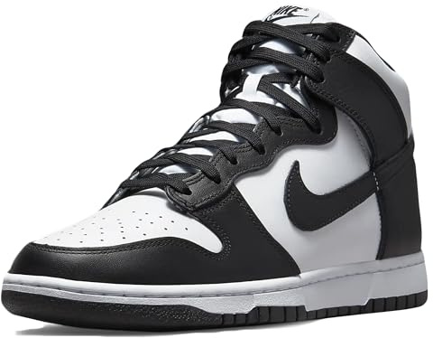 Nike DD1399-105 Dunk High Retro Uomo, White/Black-Total Orange EU 39