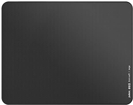 PulsarGamingGears - ES2 Esports Professional Level Gaming Mouse Pad/Mat 3mm Thickness Anti-Slip Base Anti-Fray Precision Stitching 16.5in x 13in (L, Black)