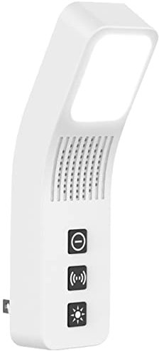 goyisee Lonizadores de aire para el hogar, generador de iones negativos para dormitorio con función de luz nocturna, enchufe en ambientador para el hogar, olores, humo|salida alta, silenciosa