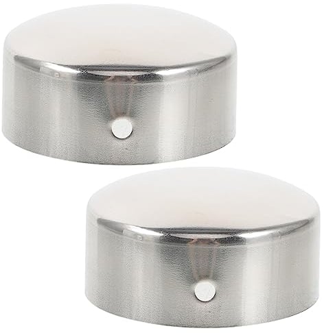 OSALADI 2pcs Outdoor Decoration Trim Metal Decor Handrail End Caps Wooden Handrail End Caps Against The Wall Armrest Elbow Decorate