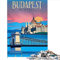 1000 teiliges Puzzle für Erwachsene Reise nach Budapest Puzzle für Holzpuzzles Tolles Geschenk für Erwachsene 1000 Teile (75 x 50 cm)