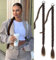Fulang Hair 2PCS Braid Ponytail Extension Zopf mit Haargummi Haarteil zum Einflechten Lang Ponytail Kunsthaar für Frauen Geflochtener Haarteil (Tiefes Rotbraun)
