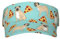 LimPac Pizza Party Erwachsene Sonnencreme Visier Kappe verstellbar Golf Cap Sommer UV-Schutz Strandkappe Unisex, Pizza Party, Einheitsgröße