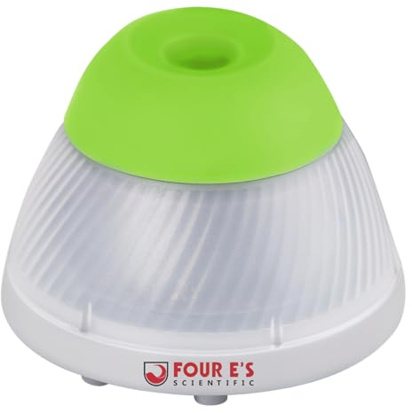 FOUR E'S SCIENTIFIC Vortex Mixer Schüttler Farbmischer 5000UpM 50mL Touch-Modus 5,5mm Umlaufbahndurchmesser Vortex-Schüttelmixer für Laborteströhrchen【Neueste Version】