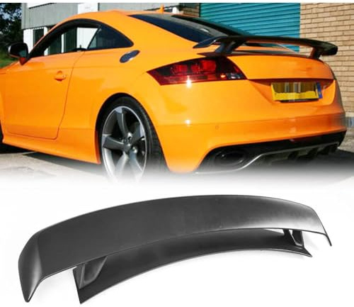 Auto Heckspoiler für Audi TT MK2 8J TTS Coupe 2-Türer 2008-2014,Spoiler,Deflektor Hinterer Spolierflügel Auto Heckflügel-Dekoration Fensteroberlippe Auto Tuning Zubehör