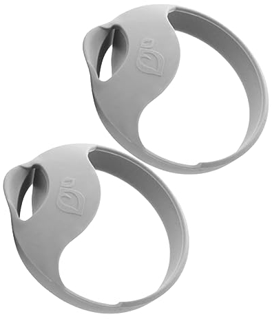 Cabilock 2 Pz Agganciare Il Filtro Dell'olio Cucchiaio Scanalato Cucchiaio Filtrante Serve Schiumarola Silicone Separatore D'olio Scoop Di Filtraggio Separatore Di Grassi Barattolo D'olio