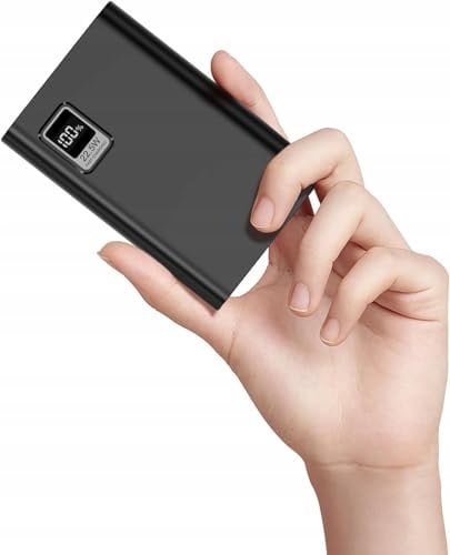 IAIGG Power Bank 10000mAh, Smallest Fast Charging Mini Portable Charger,USB C Input and Output Battery Pack for iPhone 15/14/13, Samsung, Xiaomi, Huawei, and More (10000 mah)