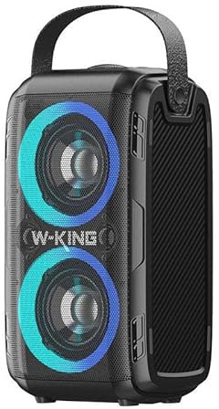 W-KING Haut-Parleur Bluetooth sans Fil T9II 60W - Noir