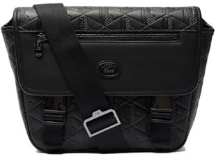 Lacoste Herren Men Messenger Bag, Noir