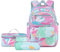 Neusky Schulrucksack Schulranzen Schultasche Sports Rucksack Freizeitrucksack Daypacks Backpack für Mädchen & Kinder Jugendliche mit der Großen Kapazität (Hellblau-Tarnung)