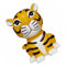 KOMBIUDA 1Stk Tiger-Sparschwein armaturenbrett Dekorationen Tiger-Skulptur-Statue aufbewahrung geldaufbewahrung Spielzeug Spartopf Sparschwein im Tiger-Look Harz