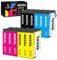 Hookink 405XL Multipack Druckerpatronen Kompatibel für Epson 405 fur Workforce Pro WF-3820DWF WF-3825DWF WF-4830DTWF WF-4820DWF WF-4825DWF Workforce WF-7840DTWF WF-7830DTWF WF-7835DTWF 12-Pack