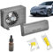 Diffuseur de parfum solaire pour voiture - Éliminateur d'odeurs solaire pour voiture, désodorisant de voiture en forme de climatisation, clips de ventilation | Diffuseurs décoratifs à l'huile