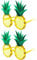 Zghhc 2 Stück Ananas-Sonnenbrillen, Lustige Fruchtform-Sonnenbrillen, Strandparty-Brillen Für Erwachsene, Hawaii-Party, Kostümzubehör, Telefon-Requisite