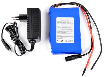 AFTERTECH PACCO BATTERIA PILA 24V 2600mAh 2,6Ah RICARICABILE AL LITIO 111x73x19mm 6s1p 25,2v G4E4