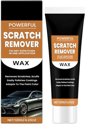 Wcybym NEXA-Auto-Kratzerentferner, Autokratzerreparaturwachs, Lackreparaturpaste, robuste und langlebige, schnelle und einfache Anwendung, 6,3 x 5,5 cm für den langlebigen Schutz des Automobils.