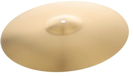 Toyvian Alloy Drum Cymbal Klarer Und Heller Für Schlagzeug-übungen Geeignet Als Crash Ride Und Splash Cymbal Für Percussion- Für Verschiedene Musikstile