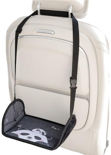 MWZBTG Auto Fußhängematte Kinder, 46 X 24.5cm Fußstütze Autositz, Fußhängematte Schreibtisch-fußstütze, Autositz-Fußhängematt, Verstellbare Auto-Reise-Fußstütze, Hängematte