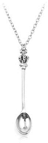 Pendant Necklace Women'S Gift For Lovers & Friends Necklace Spoon Chain Mini Charm Festival Ibiza In Pendant Necklaces Pendants Choker (One Size)