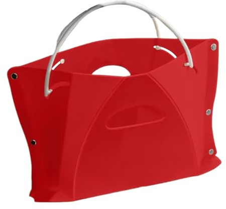 CGACCSD Klapphocker, leichte Aufbewahrungstasche mit integriertem Gurt, zusammenklappbar, leicht, für Garten, Schlafzimmer, Küche, Klassenzimmer, Zuhause, Reisen, Auto, Theke