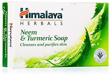 100% Herbal Neem/Turmeric Protecting Soap Herbal Beauty Complexion Bath Soap Azadirachta indica Neem, Nimba Curcuma longa Turmeric, Haridra Coconut Oil Skin Nourishment Vegan Vegetarian Antiseptic