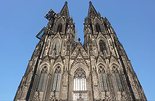 hansepuzzle 62693 - Kölner Dom Puzzle 500 Teile - Religion-Puzzle mit hochwertiger Aufbewahrung: Kartonbox und wiederverschließbarem Beutel - Puzzle-Maße: 46 x 30 cm