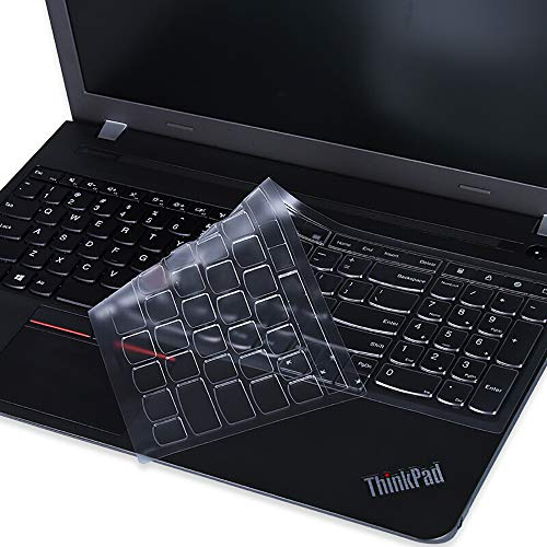 imComor Tastaturabdeckung für Lenovo Thinkpad P51S T570 E580 T580 Tastaturabdeckung, ultradünn, transparent, weiche TPU-Tastatur ThinkPad 39,6 cm (15,6 Zoll) Laptop-Schutzfolie (nicht P51)