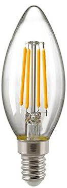 SIGOR Filament-LED-Lampe, Kerzen-Form, klar, E14/230V (9019604127)