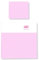 Amilian® Kinderwagenset mit Stickerei Baby Bettwäsche Garnitur für Kinderwagen (Sweet Dreams Pünktchen Puderrosa, 2 TLG.)