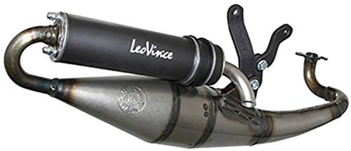 LEOVINCE Pot Scoot TT Black pour GILERA 50 Stalker, Runner-Piaggio 50 Nrg, NTT (Ref 4060B)