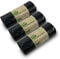 Addis 30 litre Indoor Kitchen Waste Trash bin liners, Bulk 3x 20 roll pack, total 60 liners, Black